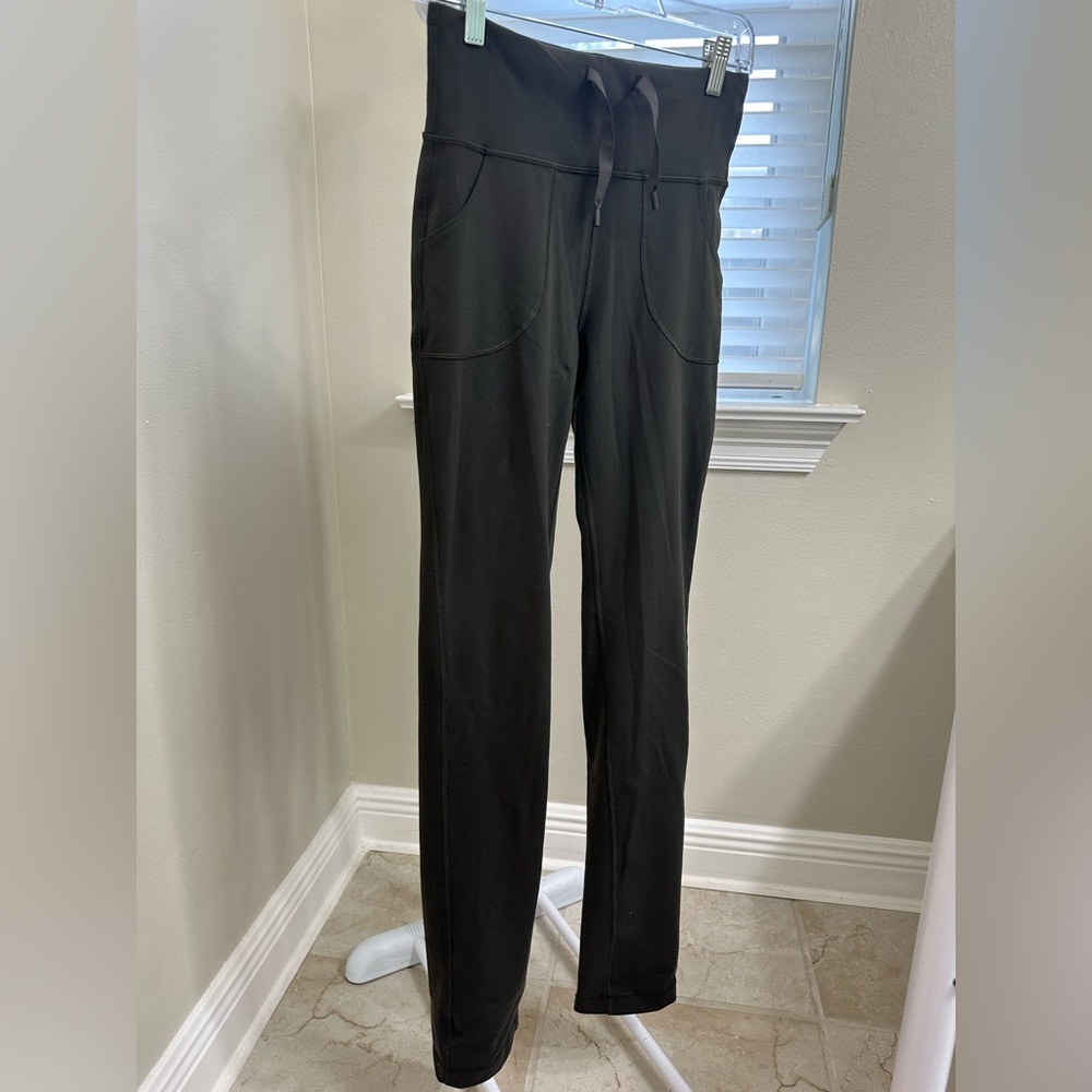 Lululemon Dark camouflage green, High-Waisted Joggers, classic Lulu, Size XS